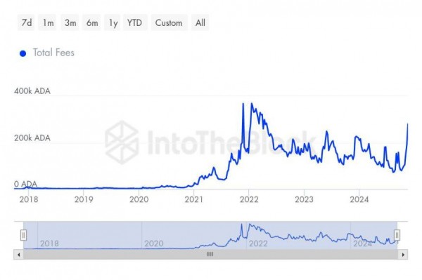 Транзакции Cardano выросли до многолетних максимумов &ndash; показатели поддерживают бычий прогноз