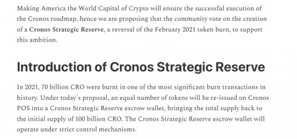Сообщество критикует генерального директора Crypto.com за повторный выпуск 70 млрд CRO Сообщество критикует генерального директора Crypto.com за повторный выпуск 70 млрд CRO