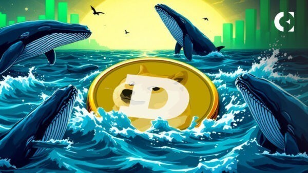 Dogecoin повторно тестирует треугольник, поскольку киты добавляют 2 миллиарда DOGE в поддержку