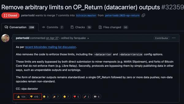 Джимми Сонг раскритиковал разработчиков Bitcoin Core за&nbsp;снятие ограничений OP_Return