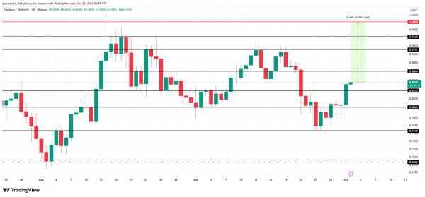 Cardano нацелился на $1, но продажи растут &mdash; хватит ли ADA импульса