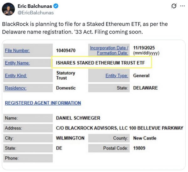 BitMine в эфире стоимостью 3,7 миллиарда долларов: DAT &laquo;Hotel California&raquo; встречает ETH ETF, сделанный BlackRock