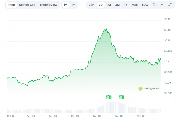 Трейдеры Polymarket сделали оптимистичные ставки по цене Dogecoin