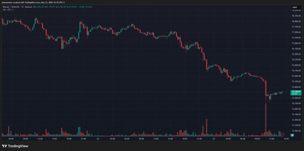 Биткоин рухнул ниже $75 000