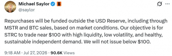Стратегия открывает путь к продаже биткоинов — Майкл Сэйлор объясняет, почему это целесообразно Стратегия открывает путь к продаже биткоинов — Майкл Сэйлор объясняет, почему это целесообразно